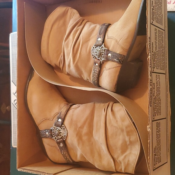 Retro Dan Post Western, Suede booties - Picture 13 of 13